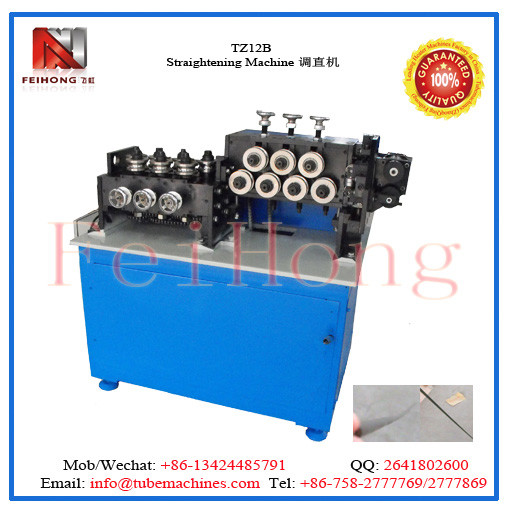 heater tubular straighter|TZ-12 Straightening Machine|heating pipe straightening m/c