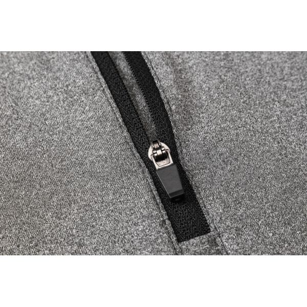 Zipper long sleeve lady cool sports t-shirt fitness running yoga coat