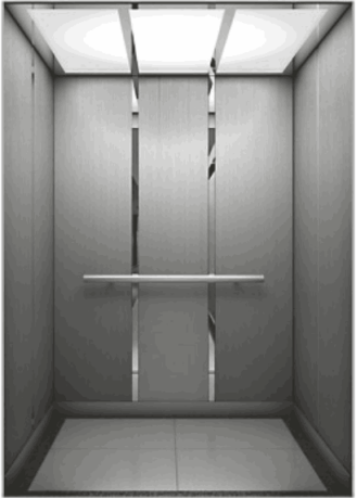 Cabin Residential Traction Elevator PVC Floor Home Cabin Lift FUJI System