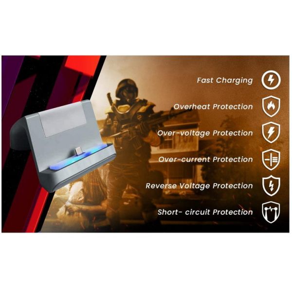 Multi Compatible Controller Charging Station For Nintendo Switch Switch Lite