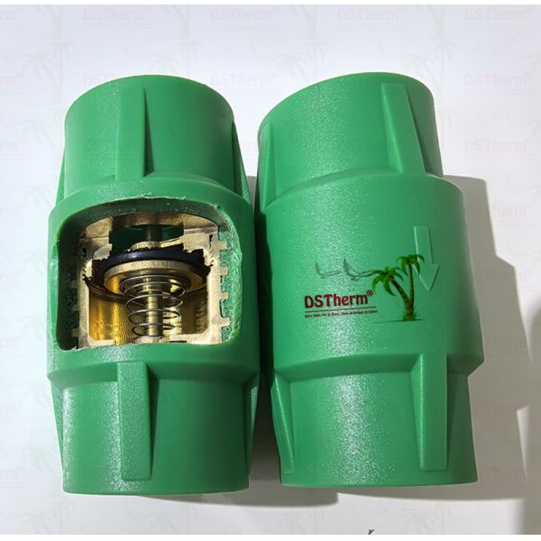 Corrosion Resistant PPR Check Valve High temperature resistance 20-63mm