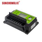 Double MOS LCD Display PWM Solar Charge Controller 24V 10A 3 Phase Charge