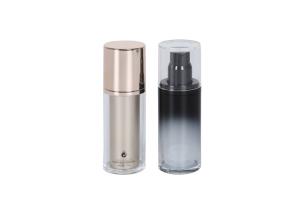 30ml Two Wall Plastic Acrylic SGS Empty Cream Bottle Pump Cosmetic Packaging Double Durable