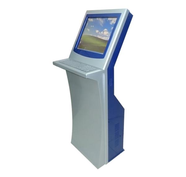 Quality High EMI Resistance Floor Standing Kiosk , Queue Management Kiosk Customizable Color for sale