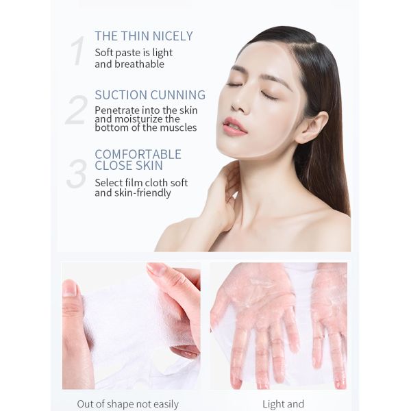 30ml Goat Milk Facial Mask Hydrating Sheet Mask Nourishing Lightening