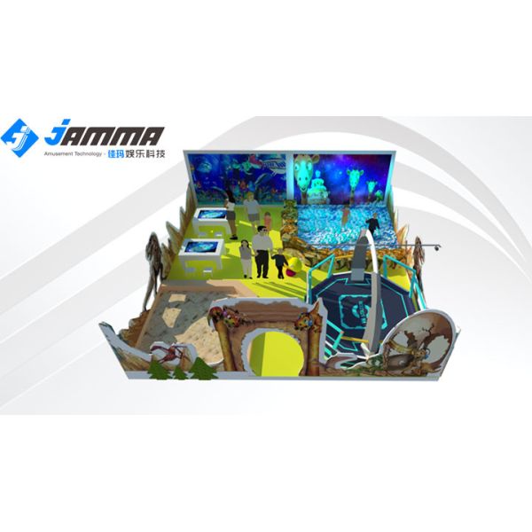 Dinosaur Type VR Experience Center , Amusement Virtual Reality Amusement Park