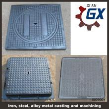 China ductile cast iron square manhole cover on sale