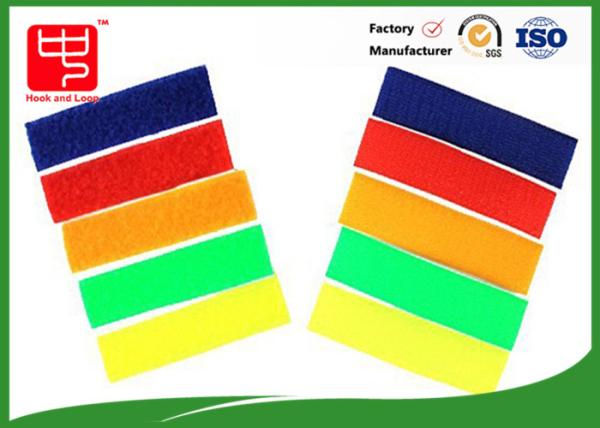 Quality Colored Hook And Loop Tape Acrylic Glue , OEM Hook & Loop Tape Self Adhesive for sale