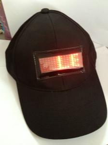 Wholesale Programmable Scrolling LED Message Cap from china suppliers