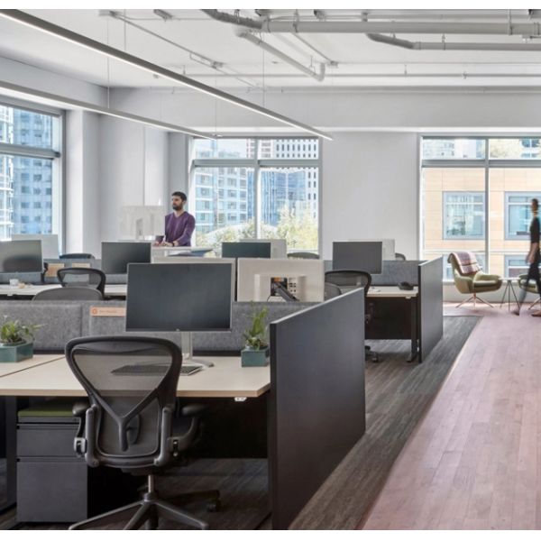 Led Diffuser 50Hz 240V Warm White Suspended LED Linear Light Office 45degree