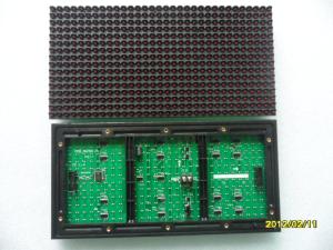 China Personalized Led Display Modules Mono Color P10 1R/1G/1B/1W/1Y waterproof IP65 on sale