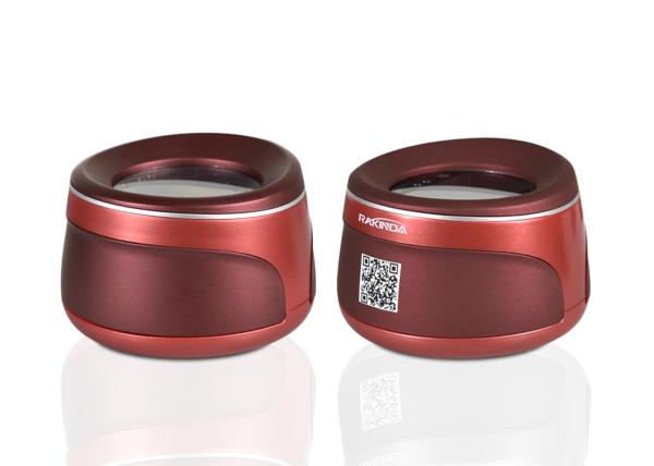 Quality Round Desktop Barcode Scanner RS232 CMOS PDF417 Barcode Reader Scanner for sale