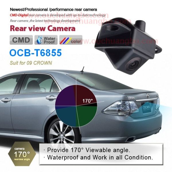 Ouchuangbo Car rearview Reverse waterproof color for Toyota Crown 2009 OCB-T6855