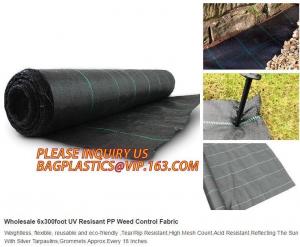 China garden anti grass weed barrier,woven weed barrier fabric for strawberry,Green Garden Weed Mat Fence barrier 4*100 meters on sale