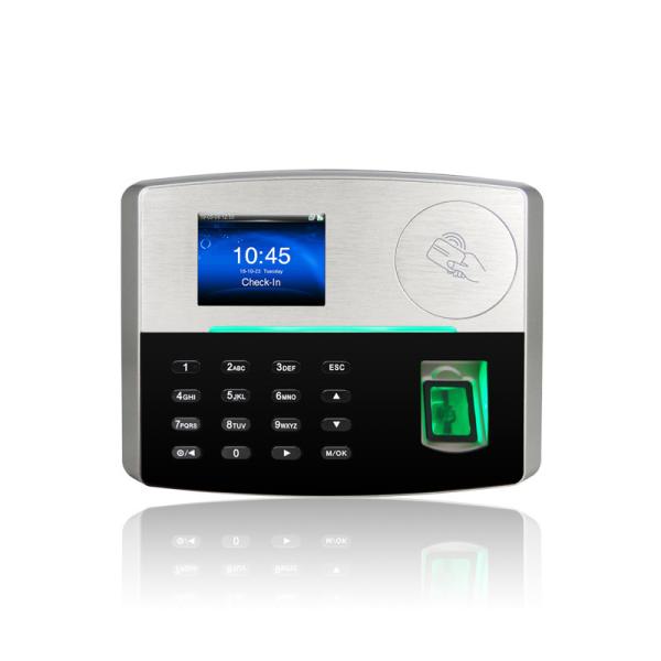 RFID Biometric Time Attendance Fingerprint Access Control System TCP IP