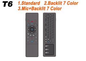 China T6 Air Mouse 2.4G Mini Wireless Keyboard Touchpad Remote Control for Android TV BOX on sale