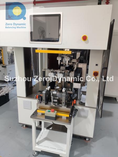 Two Station Water Pump Motor Rotor Automatic Balancing Machine, Customized