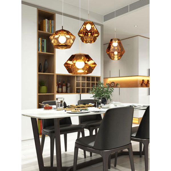 Modern Pendant Lights Designer Glass Hanging Lamp For Dining Room Bedroom glass shade lamps(WH-GP-165)