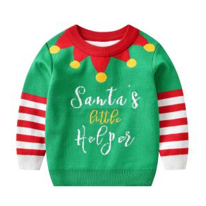 China Kid Christmas Sweater Children'S Knit Sweater Winter Children'S Clothing on sale