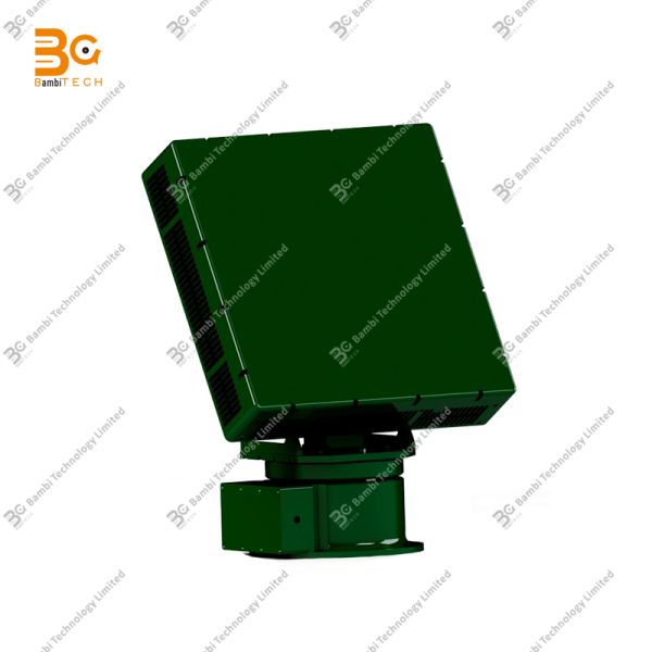 One-dimensional active phased array Ku-band radar with short-range low-altitude radar detection