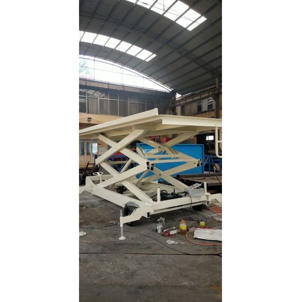 China 1T~10T Load Industrial Stationary Lift Platforms Hydraulic Scissor Table