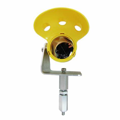 2500m Monitoring Survey Mini Prism M8 5/8" Thread Round Shape Total Station Accessory