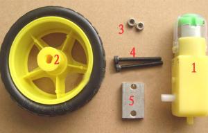 Wholesale Smart Car Chassis Remote Control Car Parts Suits for Arduino Starter from china suppliers