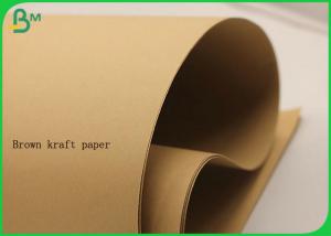Wholesale Size Custom Brown Kraft Paper Roll 400GSM For Making Gift Wrapper Paper from china suppliers