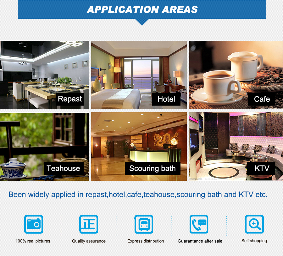 Water proof small wireless restaurant server customer paging system table button and screen receiver