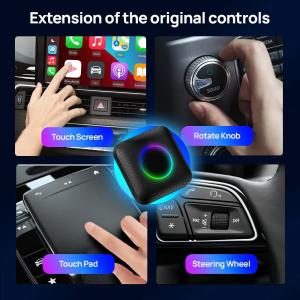 MultiMedia CPC200-Tbox Ambient USB Ai Box Wireless Adaper Carplay Android 13.0 SDM660 Compatible 2016-2022