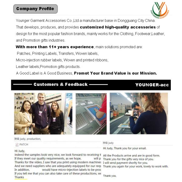 Heat Press 3D Name Sticker TPU Clothing Labels Iron On Patches For Jeans Decorative