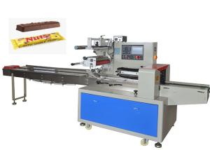 China Granola Food Packaging Machine , Energy Chocolate Bar Wrapping Machine on sale