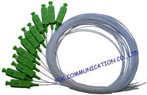 Wholesale Simplex Fiber Optic Pigtail SC / APC SM G.657A2 , Bend Insensitive For Telecom from china suppliers