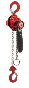 JTVM-T Chain Hoist: Lightweight, Alloy Steel Construction, 0.25-0.5T Load Range, with Safety Hook