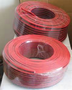 Oxygen Free Copper Audio Speaker Cable In Flexible PVC Jacket For Audio Amplifiers