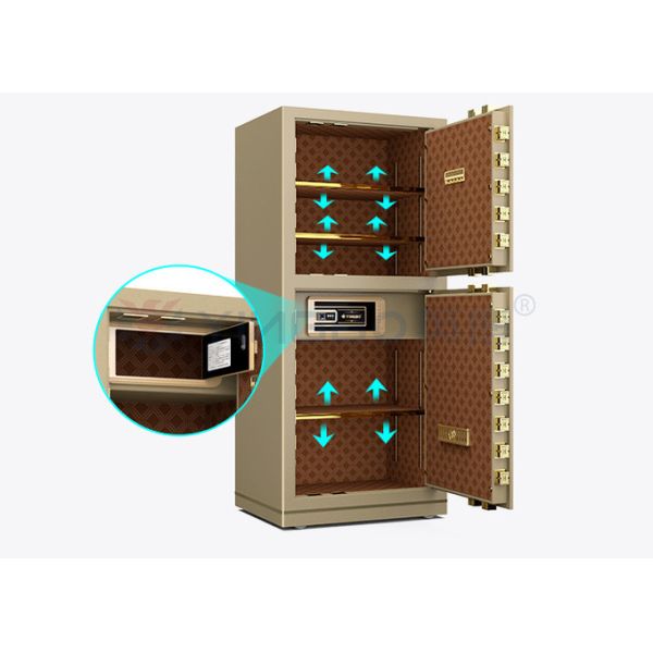 Solid Steel Dual Alarm Luxury Office Safe Box Electronic Lock YB/N7-150D