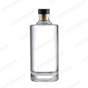 Wholesale Clear Customized 500ml Glass Bottles for Liquor Spirits Rum Absolute Tequila Gin from china suppliers