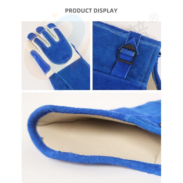 Animal Anti Bite Protective Gloves Length 55CM Extra Long Design