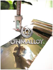 0.02mm*1J79 Soft Magnetic Alloy,Super Permalloy,free sample ,fast delivery,magnetic shielding