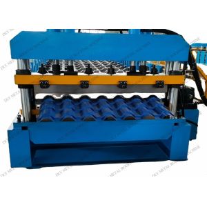 China PPGI Metal Roofing Machine Plc Automatic 15m/Min Speed on sale