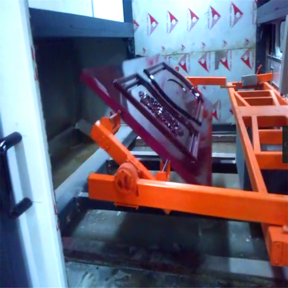 5KW Six Axis Automatic Wood Paint Spray Machine 50HZ For Door