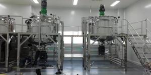 China Liquid Detergent Production Line 50Hz Detergent Mixer Emulsifier on sale