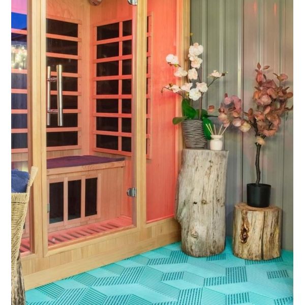 Anti Skid Interlocking Garage Tile ASTM D2047 Garage Floor Tiles