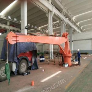 China Steel Material 9m 3t Marine Jib Crane Stiff Boom on sale
