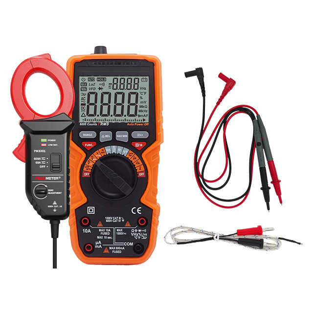 Manual And Auto Range Digital Meter for AC DC Voltage MAX And MIN Measurement