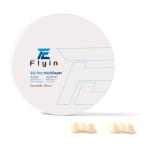 Dental 3D Pro Multilayer Zirconia Cad Cam Blocks For Zirconia Machinery 5 Years
