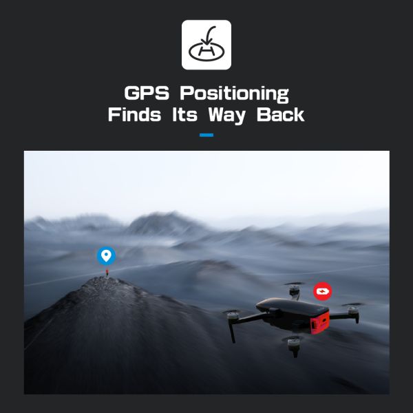 5000m Mini UFO Long Range RC Drone Aircraft Toy CMOS Sensor