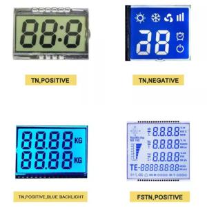 Wholesale Customize COB COG 7 Segment Size Monochrome LCD Screen Display Module from china suppliers