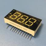 Multicolour Triple Digit 7 Segment LED Display For Refrigerator with 90 degree