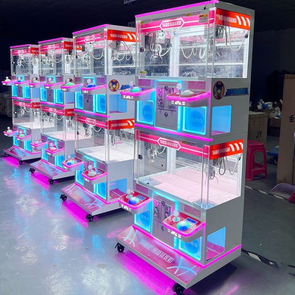 Boutique Coin-Operated Mini Claw Machine With Credit Card Reader Kids Toy Crane Arcade Claw Machine